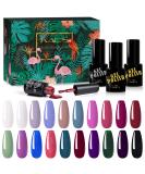 KADS 23-Part Gel Nail Polish Kit - LED Glitter Gel Set with Shine & Matte Finish | All Season Starter Kit for Stunning Nails - Buy Online on GoSupps.com