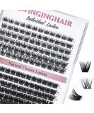 Lash Clusters 156 Pcs D Curl Individual Eyelash Extensions 9-14mm - Reusable Soft & Comfortable Wispy Lashes - DIY at Home - Buy Online on GoSupps.com