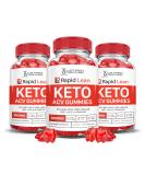 Rapid Lean Keto ACV Gummies - 3 Pack | Advanced 1000MG Formula with Apple Cider Vinegar Pomegranate & Beet Juice - Vegan Non-GMO - 180 Gummies for Weight Loss - Buy Online on GoSupps.com