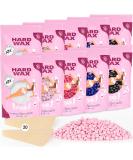 Wax Beads BOYUJK Professional 1000g Hard Wax Beads for Full Body Hair Removal - Painless Wax Beads for Women and Men - 10 Packs of 100g Multi-colour - Buy Online on GoSupps.com