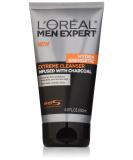 L'Or al Paris Men's Expert Hydra Energetic Charcoal Cream Cleanser - Refreshing Face Wash for Men 5 fl. oz | International Shipping Available - Buy Online on GoSupps.com