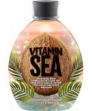 Vitamin Sea Natural Bronzer Tanning Lotion - DHA-Free Coconut Oil Formula for Sensitive Skin | Streak-Free Bronzing Accelerator 13.5oz - Safe for Indoor Tanning Beds - Buy Online on GoSupps.com