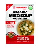 Marukome Organic Miso Soup Tofu Seaweed, 1.1 oz - Buy Online on GoSupps.com