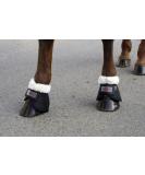 Buy Kerbl 3222163 Bell Boots Teddy Fleece Black Full - Premium Equestrian Gear for Horses | International Shipping Available - Buy Online on GoSupps.com