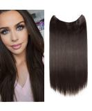 SEGO Invisible Wire Hair Part Extensions - Dark Brown 40/50 cm | Premium Hair Extensions for Effortless Style - Buy Online on GoSupps.com