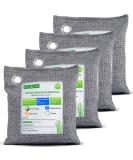NIYIKOW Nature Fresh Bamboo Charcoal Air Purifying Bags (4 Pack x 200g), Charcoal Bags Odor Absorber, Moisture Absorber, Odor Eliminator for Home, Car, Closet, Pets, Basement - Buy Online on GoSupps.com
