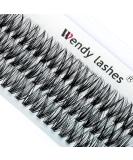 D Curl 0.07mm 16mm 40D Cluster Eyelash Extensions - DIY Lash Clusters - RR-16mm Clusters-40D-0.07-D - Buy Online on GoSupps.com