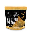 Twin Peaks Nacho Cheese Protein Puffs - Low Carb Keto Friendly (3 Pack, 42g Protein, 4g Carbs) - Buy Online on GoSupps.com