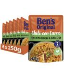 Buy Ben s Original Express Chili con Carne (6 x 250g) - Ready Meals with Meat & Vegetables - International Shipping Available - Buy Online on GoSupps.com