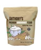 Anthony's Arrowroot Flour 5 lb - Gluten Free, Non-GMO, Batch Tested - 5 Pound Pack - Buy Online on GoSupps.com