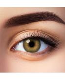 Aricona Colored Contact Lenses - Honey Brown -1.25 Diopters | Premium Hydrogel for Glasses Wearers | Brilliant Eye Color & Clear Vision - Buy Online on GoSupps.com