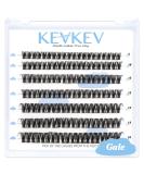 Lash Clusters 84 Pcs Eyelash Extensions D-Mix (8-16mm) - Thin Band & Soft Individual Lashes for DIY Cluster Eyelash Application (Gale D-8-16mix) - Buy Online on GoSupps.com