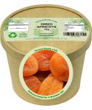 Natural Health 4 Life (Size 2) Dried Apricots 1kg in a kraft tub - Buy Online on GoSupps.com