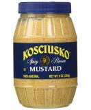 Kosciusko Spicy Brown Mustard, 9 oz 9 Ounce (Pack of 1) - Buy Online on GoSupps.com