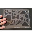 Cabtopia - Lapidary Jewelry Design Template StencilStrength - Buy Online on GoSupps.com