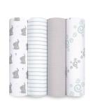 Aden + Anais Muslin Swaddle Plus Baby Star - Elephants | Soft & Breathable Fabric - Buy Online on GoSupps.com