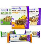 Dark Chocolate Orange Meal Replacement Protein Bars - High Fiber Energy Snack Bar for Vegetarians & Coeliacs (7 x 60g) - Buy Online on GoSupps.com