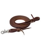 Weaver Leather 1/2 x 7.5' Roper Reins in Golden Chestnut - Working Tack for Quality Performance - Buy Online on GoSupps.com