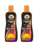 Australian Gold Dark Tanning Accelerator lotion 250ml X 2 BOTTLES - Buy Online on GoSupps.com