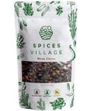 Spices Village Whole Cloves 7 oz - Kosher, All Natural Dried Clove Buds - Gluten Free, Non GMO - Ideal for Food, Tea, Potpourri - KETO Friendly - Resealable Bulk Bag - Buy Online on GoSupps.com