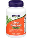 Liver Refresh 90 Capsules x 2 - Liver Detox & Support Supplement - Buy Online on GoSupps.com
