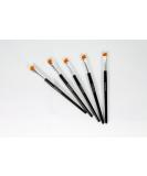 Makki 5 Angled Stiff & Flexible Brush Applicators for Eyelash Tint Eyebrow Tint & Eyelash Perm Curl - International Shipping - Buy Online on GoSupps.com