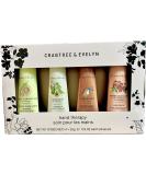 Crabtree & Evelyn Hand Therapy 4-Pack - Almond, Avocado, Gardeners, Pomegranate - Buy Online on GoSupps.com
