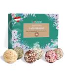 Organic Baths Gift Set - 6 Essential Oil Bath Balls from Austria | Perfect Birthday Present & Relaxation Gift for Women Friends & Family - Buy Online on GoSupps.com