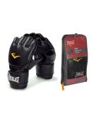 Everlast Unisex Adult Boxing Gloves - MMA Grappling Gloves L-XL Black | International Shipping Available - Buy Online on GoSupps.com