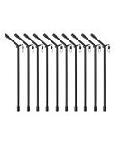 Zite Fishing Anti-Tangle Boom Sleeves Set - 10 PCS with Swivel Curved - Spacer Tubes for Feeder - Buy Online on GoSupps.com