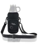 Milu Wet Pocket 950ml Dog Drinking Bottle Portable Water Bottle with Feed Container & Bowl for Hiking Traveling & Walking - Buy Online on GoSupps.com
