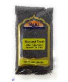 Rani Black Mustard Seeds (Kali Rai) 3.5oz - Indian Origin, All Natural, Gluten Friendly, NON-GMO, Vegan | Whole Spice Seeds - 3.5 Ounce Bag - Buy Online on GoSupps.com
