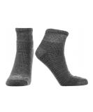 Doctor's Choice Diabetic Men's Seamless Ankle Socks with Aloe Infusion - Gout Comfort, Non-Binding Top - Large (10-13) - Charcoal - 1 Pair - Buy Online on GoSupps.com