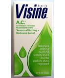 Buy Visine A.C. Seasonal Itching & Redness Relief Eye Drops 0.5 FL OZ (Pack of 3) - Fast International Shipping - Buy Online on GoSupps.com