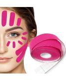 Wrinkles Sminkles Sfuchin Multifunctional Face Tape | Anti-Wrinkle Plasters & Lifting Pads for Forehead Eye & Nose Lines - Pink 2.5cm Roll - Buy Online on GoSupps.com