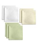 50% Biodegradable Microfiber Glasses Cleaning Cloths - Pack of 7 | Eco-Friendly 20x20 cm - Buy Online on GoSupps.com