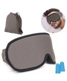 Buy Modern Advantage 3D Sleeping Eye Mask with Earplugs | 100% Light Blocking Sleep Mask for Men & Women | Travel Nap & Yoga | Breathable & Adjustable Design - Buy Online on GoSupps.com