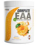 EAA Powder 500g - Vegan Amino Acids Drink with 12 500mg Essential Aminos - Delicious Orange Flavor - Complete EAA Blend with All 9 EAAs - Buy Online on GoSupps.com
