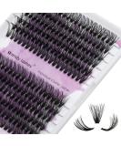 240PCS 16-20mm D Curl 3D Effect Individual Eyelash Extensions | DIY 3D/40D-0.07-D Clusters | RR-16-20mm - Buy Online on GoSupps.com