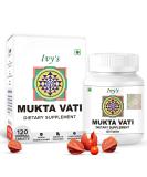 Ivy's Mukta Vati Herbal Tablets - Ayurvedic Formula - Buy Online on GoSupps.com