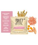 SPLITZ Split Pea Crisps - Himalayan Pink Salt (1.5oz, 16ct) | Plant-Based, Organic, Non-GMO, Vegan, Gluten-Free | Healthy Snack for Kids & Adults | High Protein, High Fiber, Superfoods - Buy Online on GoSupps.com