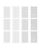 Gartful Clear Rhinestone Stickers - 2790 PCS Round Gem Sticker for Crafts, Scrapbooking, DIY, Wedding Decor - 4 Sizes (3/4/5/6mm) - Buy Online on GoSupps.com