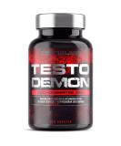 Testo Demon for Men - High-Dose Zinc Amino Acids Maca & D-Aspartic Acid (120 Caps) - Boost Testosterone & Vitality - Buy Online on GoSupps.com
