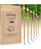 Buy Bamboo Oriculi 6x - Eco-Friendly Ear Cleaning Tool | Sustainable Replacement for Cotton Swabs - Buy Online on GoSupps.com
