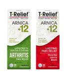 MediNatura Whole Body + Joints Bundle: T-Relief Arnica for Natural Arthritis Pain Relief - 100ct Tablets - Buy Online on GoSupps.com