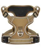 Buy Heele Dog Harness for Large Dogs - Anti-Training Reflective Soft Padded Breathable - XL Brown - Buy Online on GoSupps.com