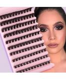 Riya Lash Clusters 120Pcs DIY Eyelash Extenisons Natural Look Wispy Clusters Lashes 8-16MM D Curl Individual Lashes DIY at Home Wispy Fluffy Lash Extensions Reusable Individuals DIY at Home (03) RY-03 - Buy Online on GoSupps.com