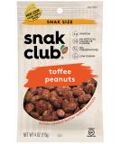 Snak Club Toffee Peanuts, 4 Ounce (Pack of 12) Toffee Peanuts 4 Ounce (Pack of 12) - Buy Online on GoSupps.com