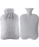 Hot Water Bottle 2 Liter with Cover Fleece  Transparent Hot Water Bag PVC for Pain Relief  Large Capacity  Odorless  BPA Free  Premium Materials  Suit Neck Shoulder Pain  Feet Warmer  Menstrual Cramps Polyvinyl Chloride Gr - Buy Online on GoSupps.com