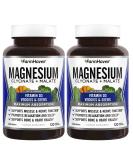 FarmHaven Magnesium Glycinate & Malate Complex w/ Vitamin D3 | 240 Capsules, 100% Chelated, Vegan | Bone Health, Nerves & Muscles Support - Buy Online on GoSupps.com